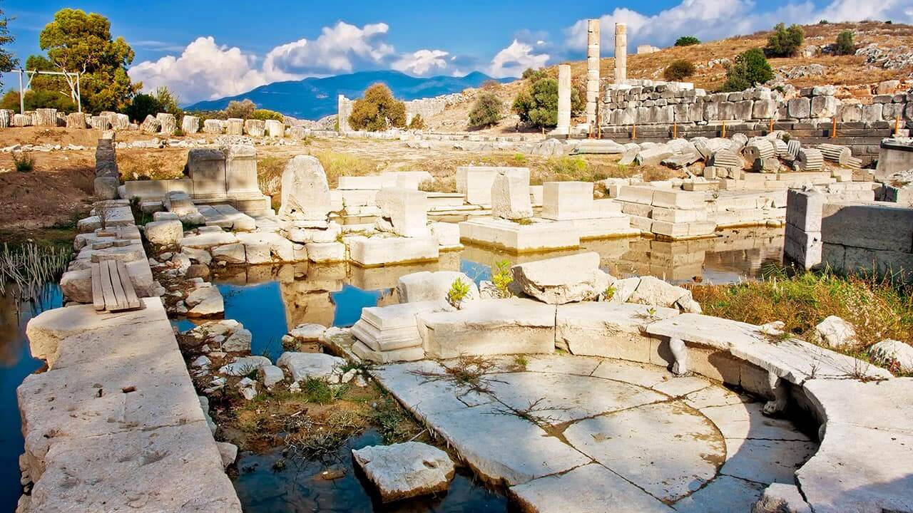 Letoon Örenyeri Antik Kenti Muğla