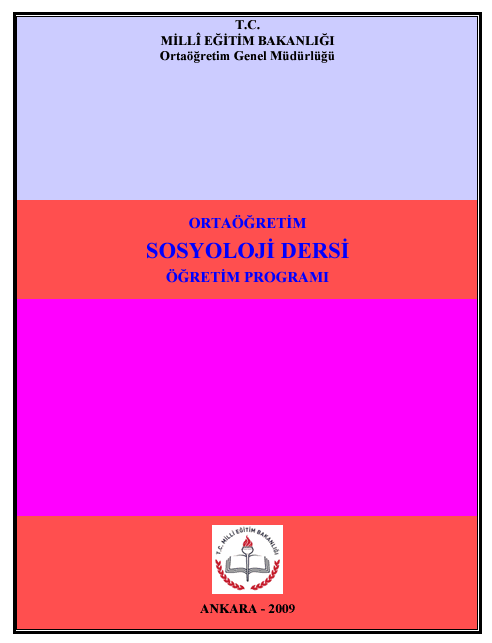 Sosyoloji Müfredatı
