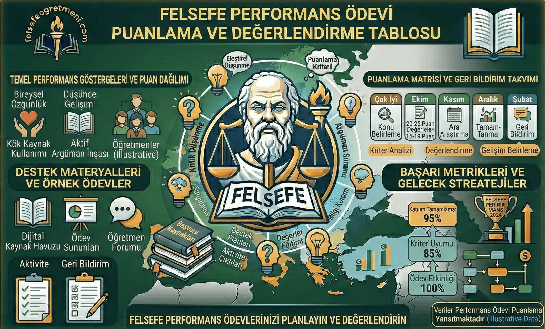 Felsefe Performans Ödevi Puanlama Tablosu Felsefe Performans Ödevi Puanlama Tablosu