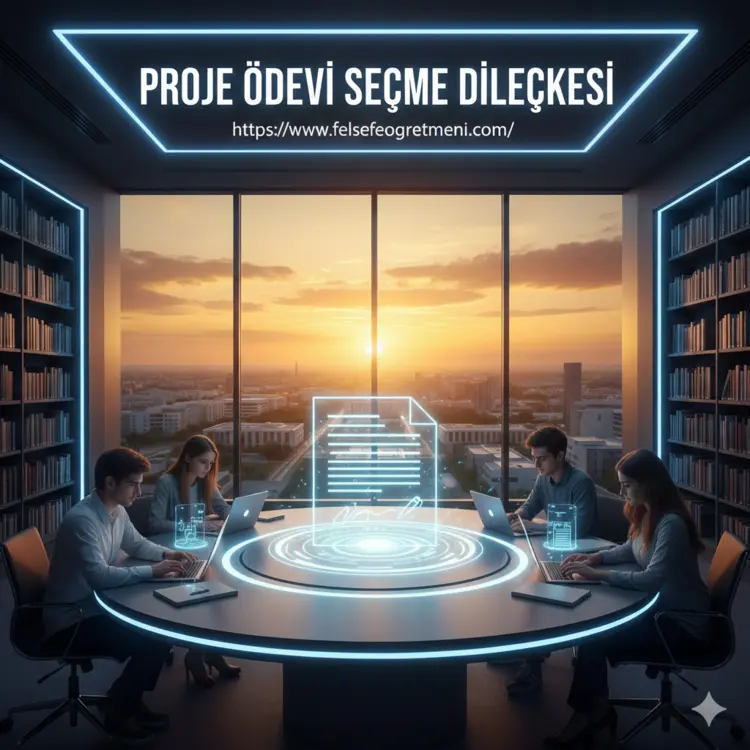 Proje Ödevi Seçme Dilekçesi Proje Ödevi Seçme Dilekçesi