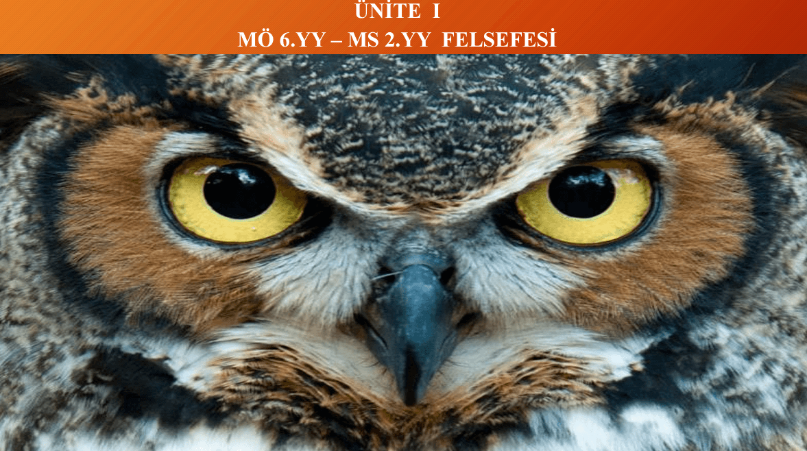 Mö 6.yy - Ms 2.yy Felsefesi