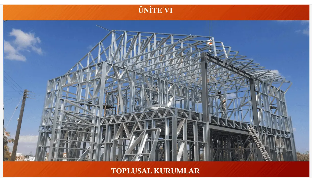 Toplum ve Kültür Toplum ve Kültür