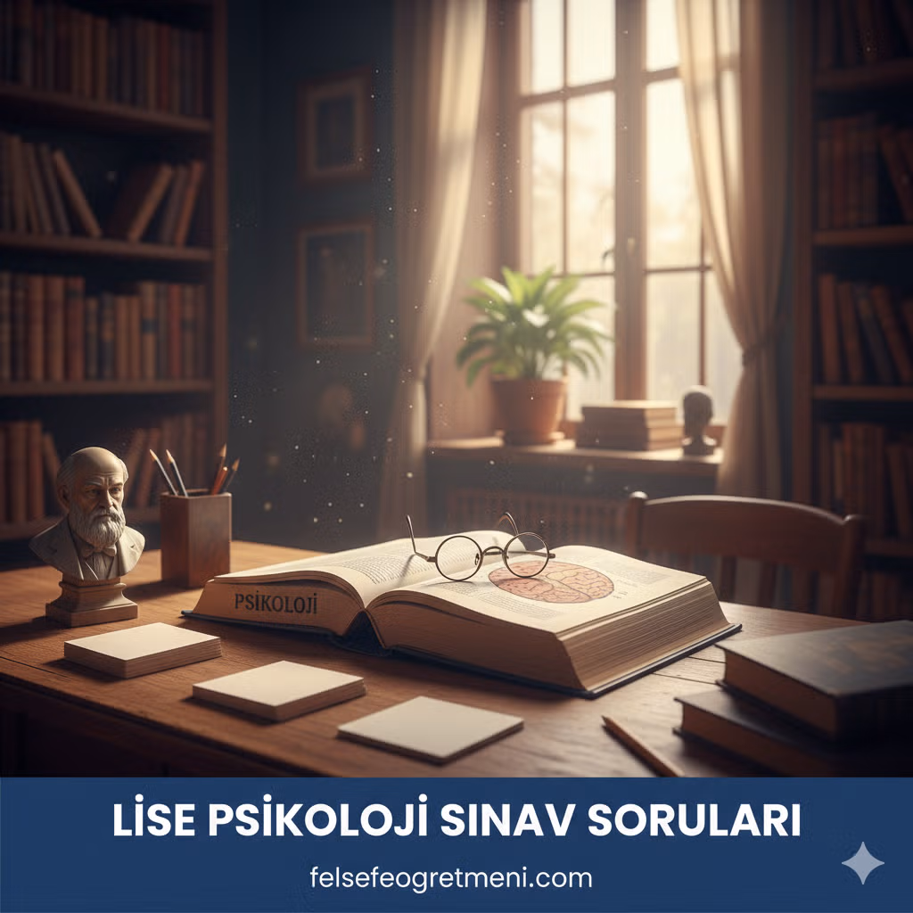 Lise Psikoloji Yazılı Sınav Soruları