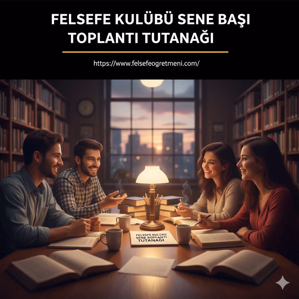 Felsefe Kulüp Sene Başı Toplantı Tutanağı