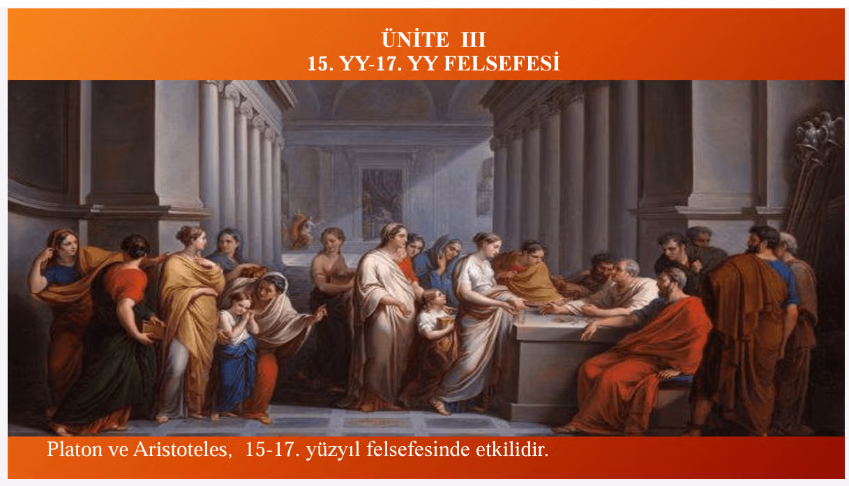15.yy 17.yy Felsefesi